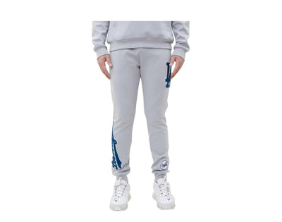 Pro Standard Los Angeles Dodgers Logo Men Joggers Grey