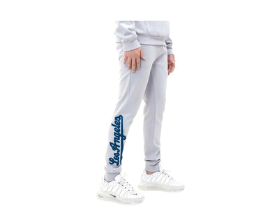 Pro Standard Los Angeles Dodgers Logo Men Joggers Grey