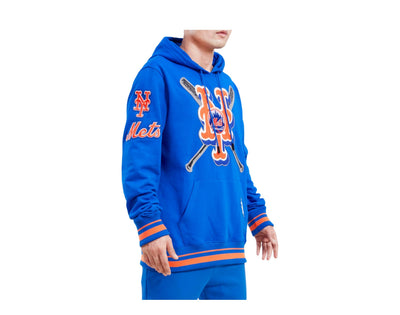 Pro Standard New York Mets Mash Up Logo Men's Hoodie — Royal/Blue