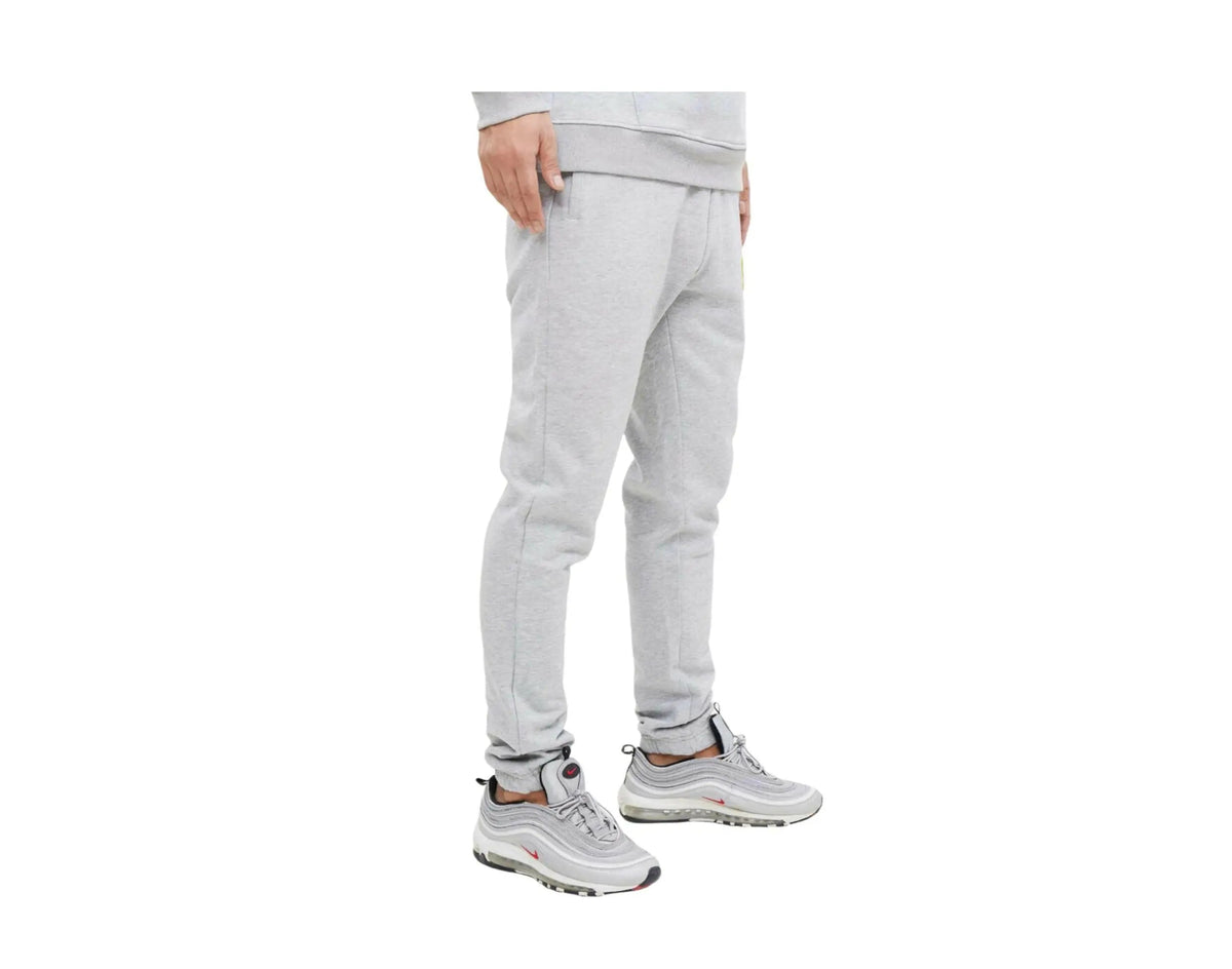 Pro Standard MLB San Diego Padres Stacked Logo Men's Sweatpants — Heather Grey – product view 3