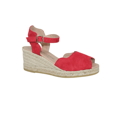 Eric Michael Lupa Suede Wedge Sandal