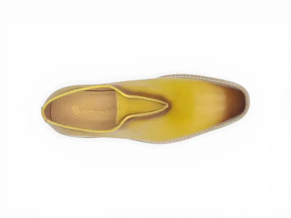 Carrucci Shoes Men's Laceless Loafer Calfskin Leather Lightweight Sole KS550 08