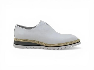 Carrucci Shoes Men's Laceless Loafer Calfskin Leather Lightweight Sole KS550 08