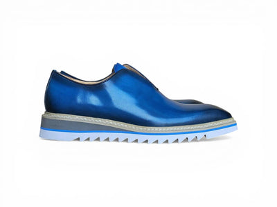 Carrucci Shoes Men's Laceless Loafer Calfskin Leather Lightweight Sole KS550 08