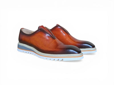 Carrucci Shoes Men's Laceless Loafer Calfskin Leather Lightweight Sole KS550 08