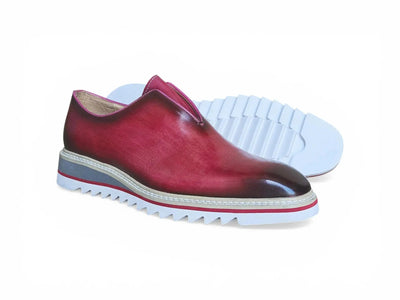 Carrucci Shoes Men's Laceless Loafer Calfskin Leather Lightweight Sole KS550 08