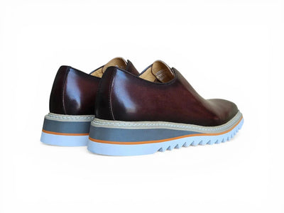 Carrucci Shoes Men's Laceless Loafer Calfskin Leather Lightweight Sole KS550 08