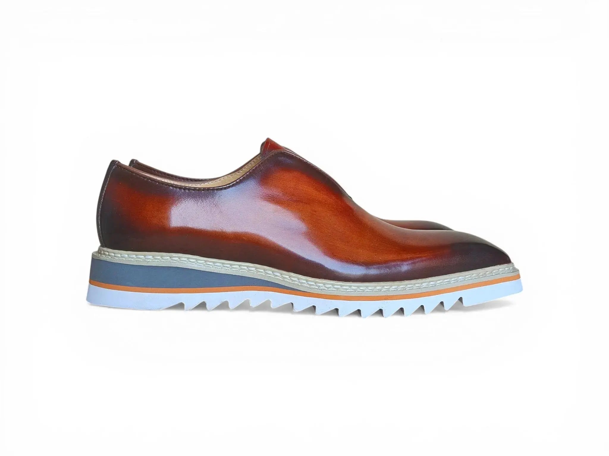 Carrucci Shoes Men's Laceless Loafer Calfskin Leather Lightweight Sole KS550 08