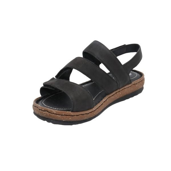Eric Michael Laine Triple-Strap Adjustable Sandal