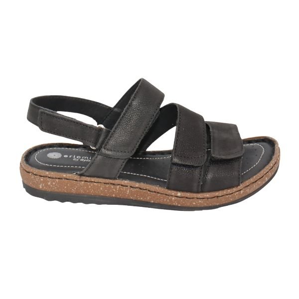 Eric Michael Laine Triple-Strap Adjustable Sandal