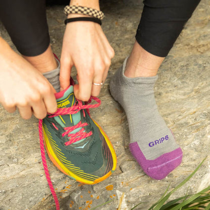 Laurel   Run No Show Runweight Merino Wool Sock