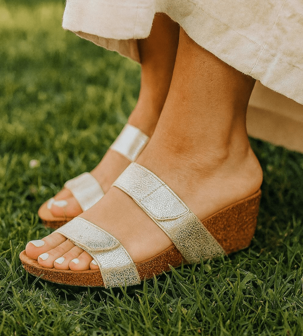 Eric Michael Liat Cork Platform Sandal