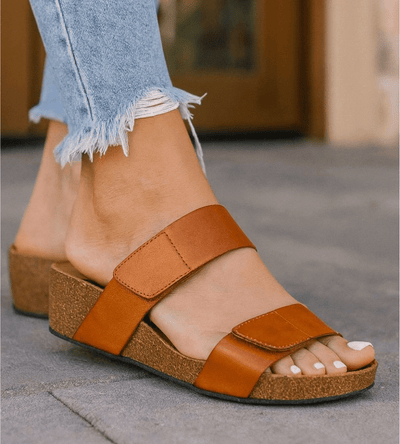 Eric Michael Liat Cork Platform Sandal
