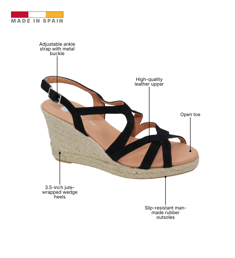 Eric Michael Lindsey Women’s Strappy Wedge Sandal