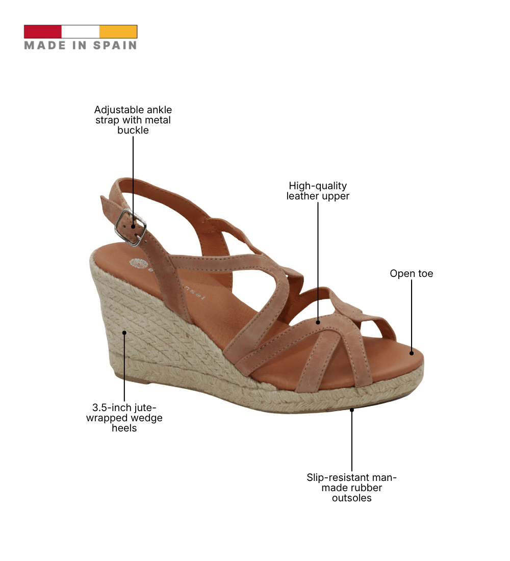 Eric Michael Lindsey Women’s Strappy Wedge Sandal