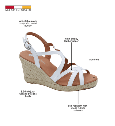 Eric Michael Lindsey Women’s Strappy Wedge Sandal