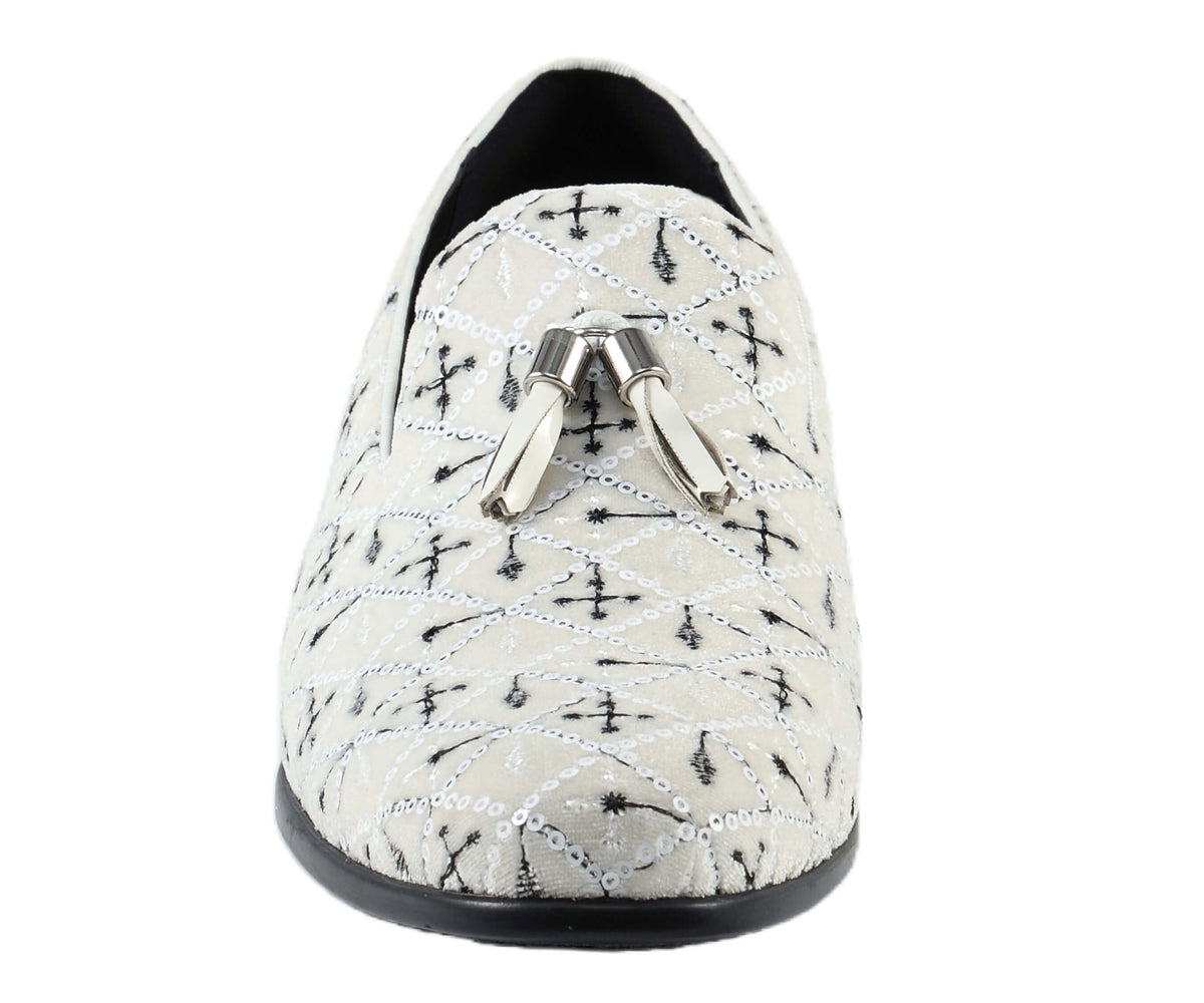 Amali Lior White Loafers — product view 4
