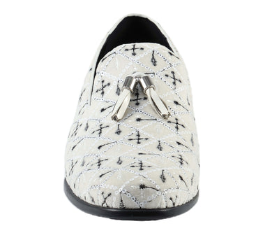 Amali Lior White Loafers — product view 4