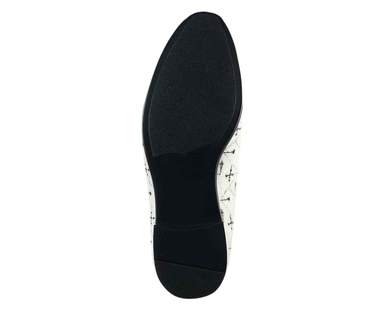 Amali Lior White Loafers — product view 6