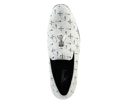 Amali Lior White Loafers — product view 3