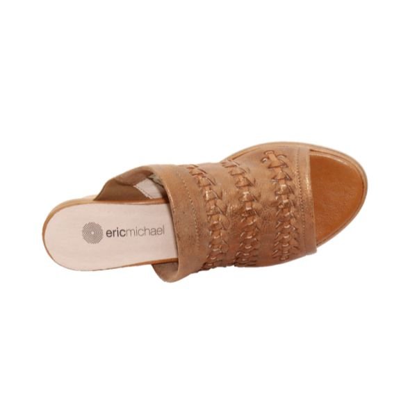 Eric Michael Lisbon Women’s Cork Wedge Slide Sandal