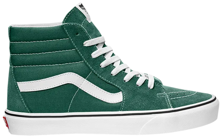 Vans Sk8-Hi Men's Sneakers — Bistro Green/True White Canvas High-Top