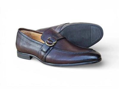 Loafer Shoes in Double D-Ring Carrucci Shoes Men's