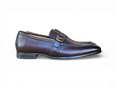 Loafer Shoes in Double D-Ring Carrucci Shoes Men's