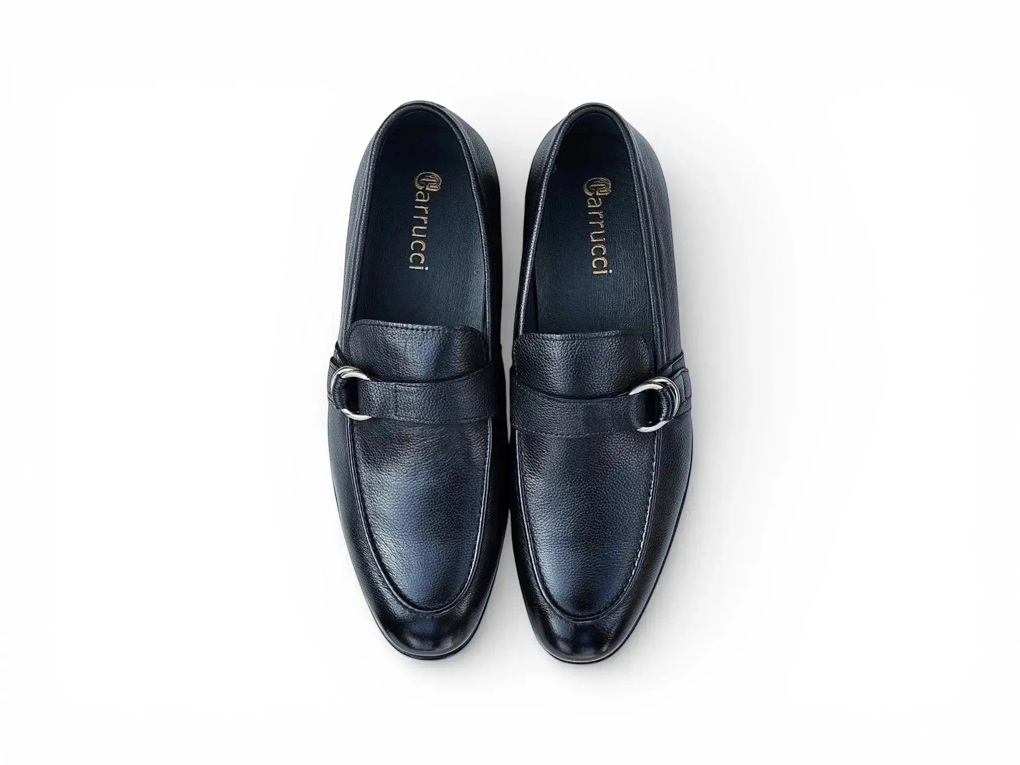 Loafer Shoes in Double D-Ring Carrucci Shoes Men's