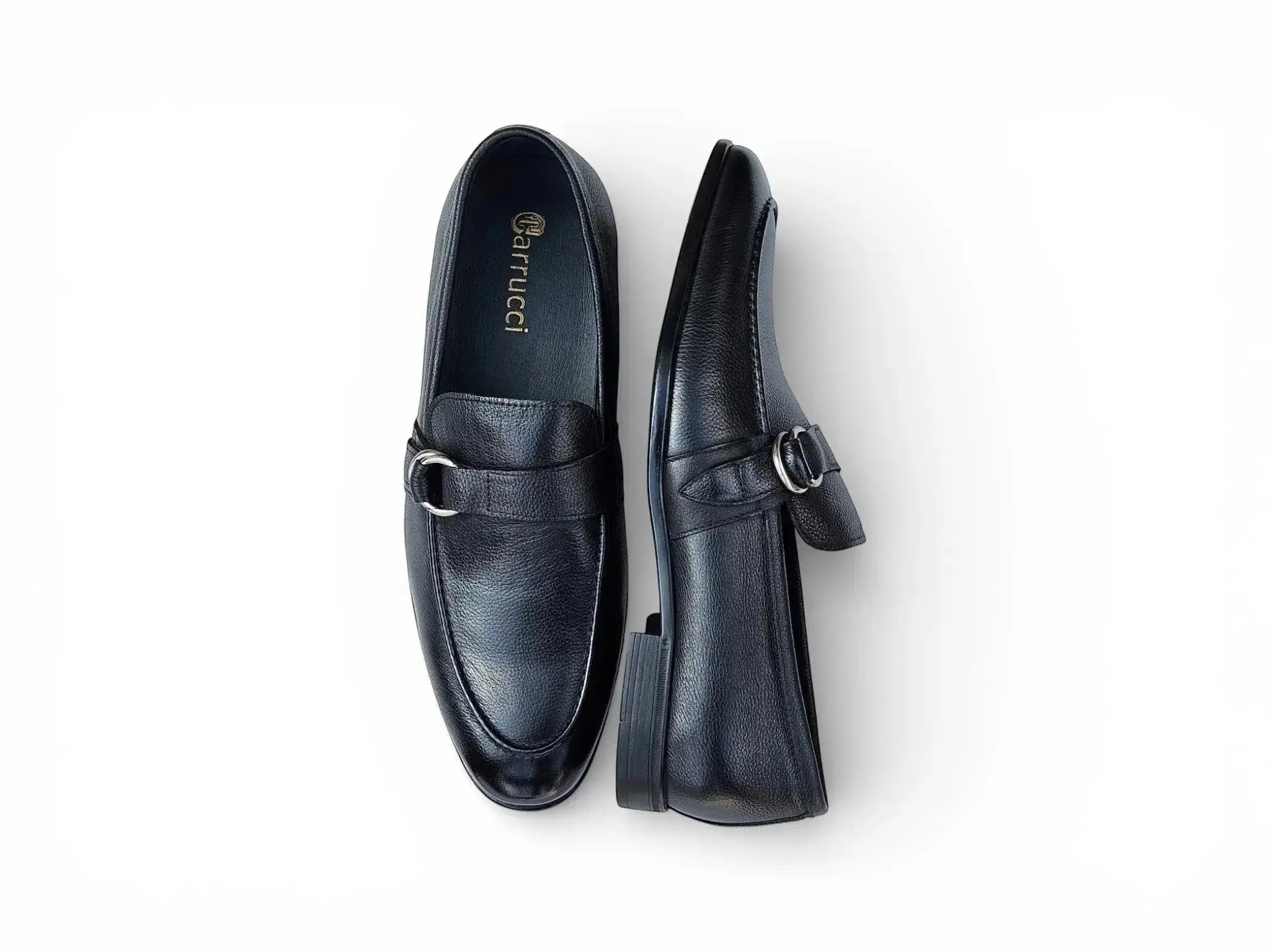 Loafer Shoes in Double D-Ring Carrucci Shoes Men's