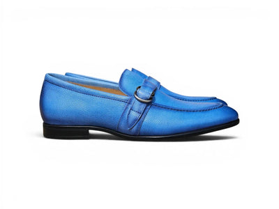 Loafer Shoes in Double D-Ring Carrucci Shoes Men's