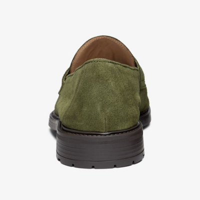 Del Toro Shoes Men's Olive Suede Lug Centesimo