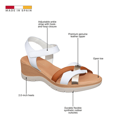 Eric Michael Lyla Women’s Comfortable Wedge Sandal