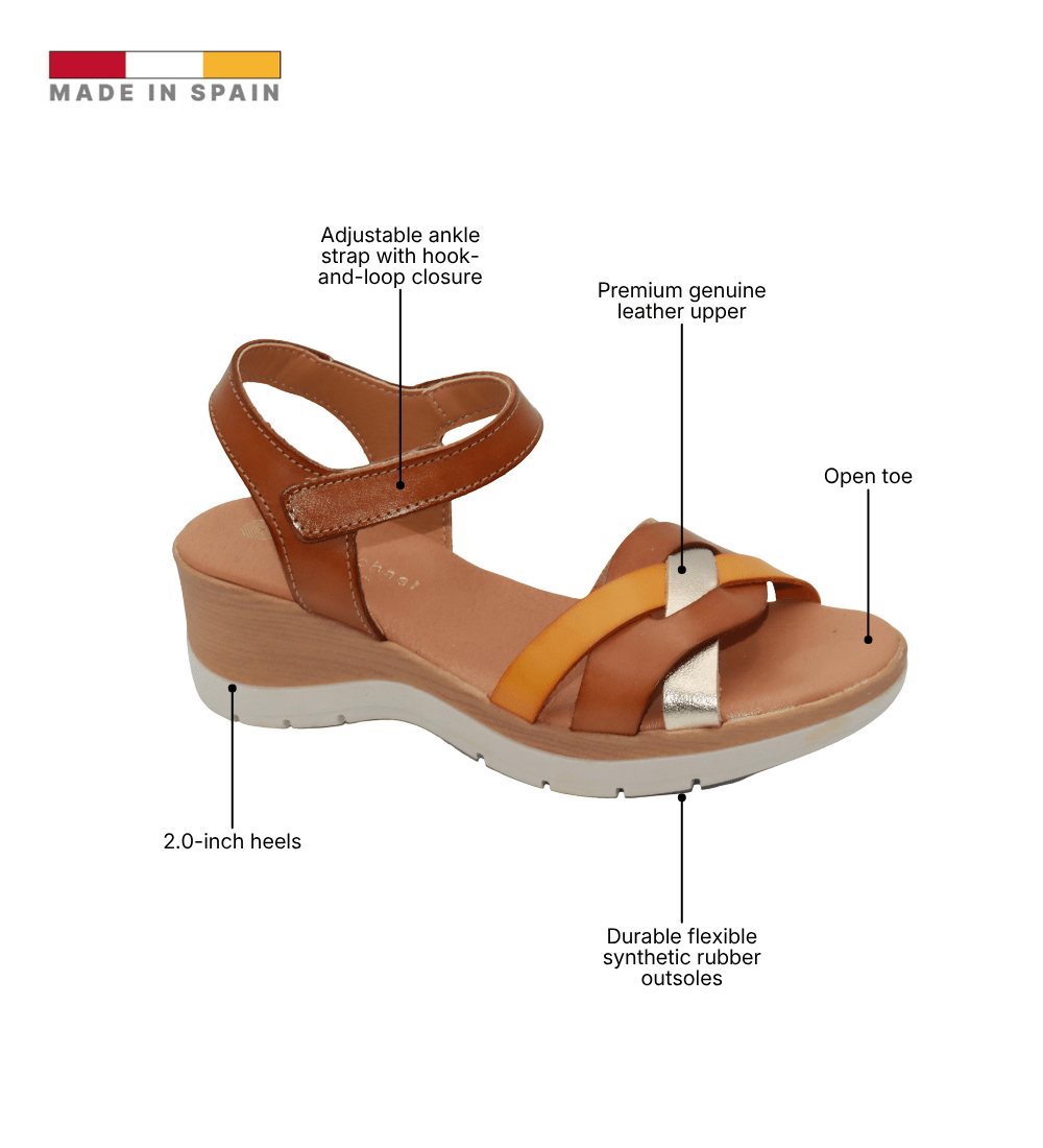 Eric Michael Lyla Women’s Comfortable Wedge Sandal
