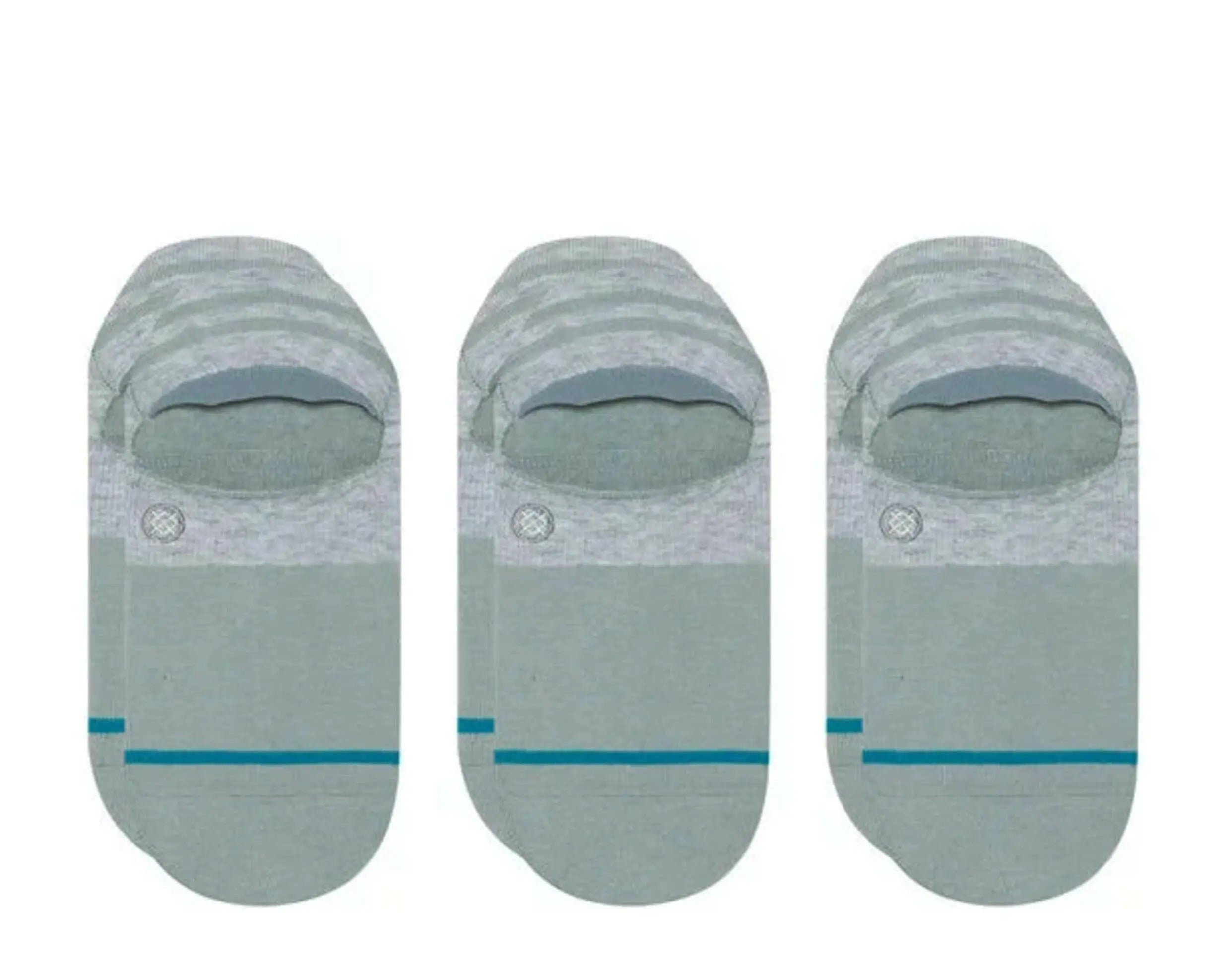 Stance Gamut 2 No Show Men Socks Grey Heather