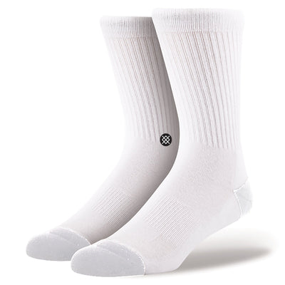 Stance Icon 3-Pack Socks - White