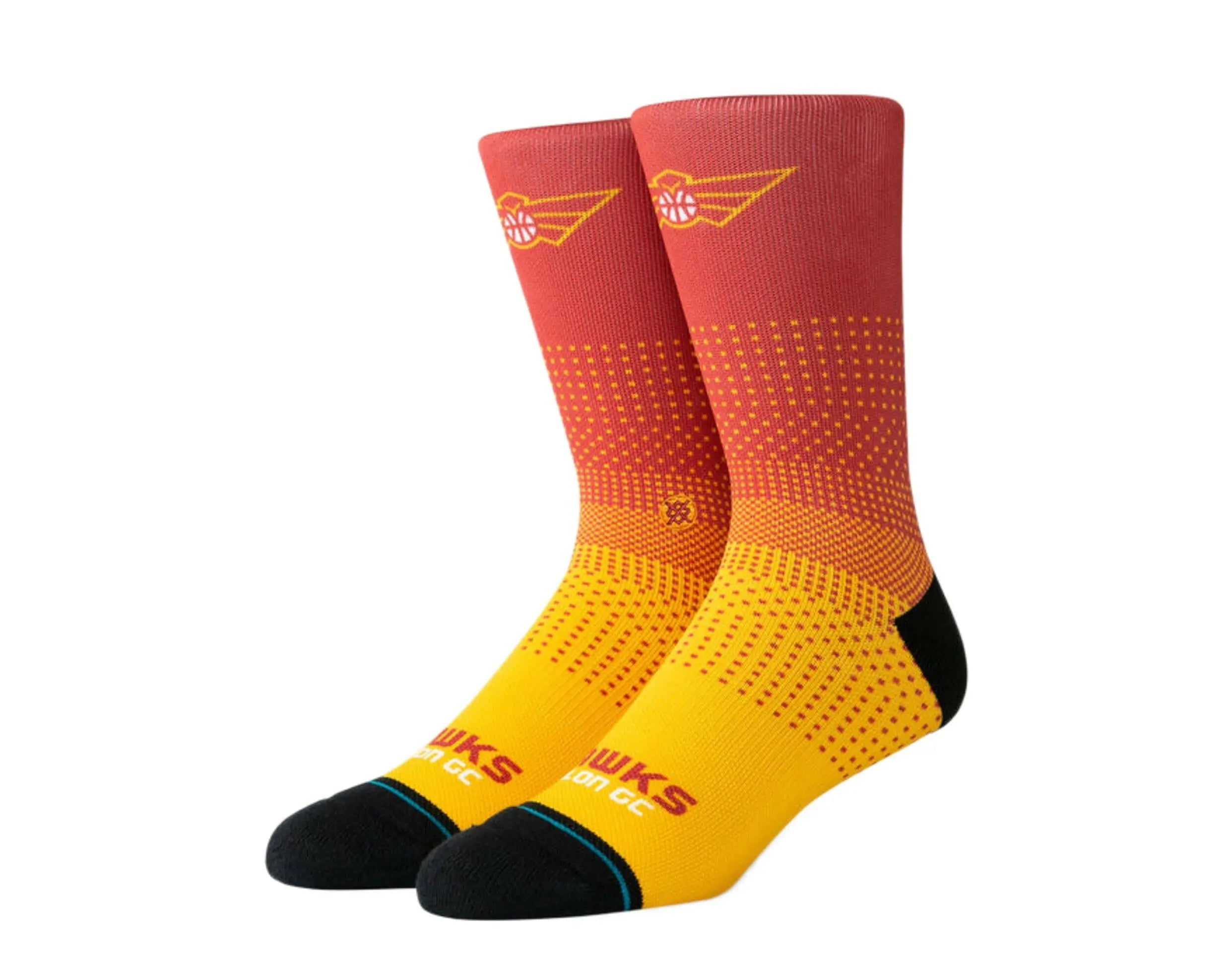 Stance NBA Atlanta Hawks Gaming Talon GC 2K Crew Socks Multi-Color