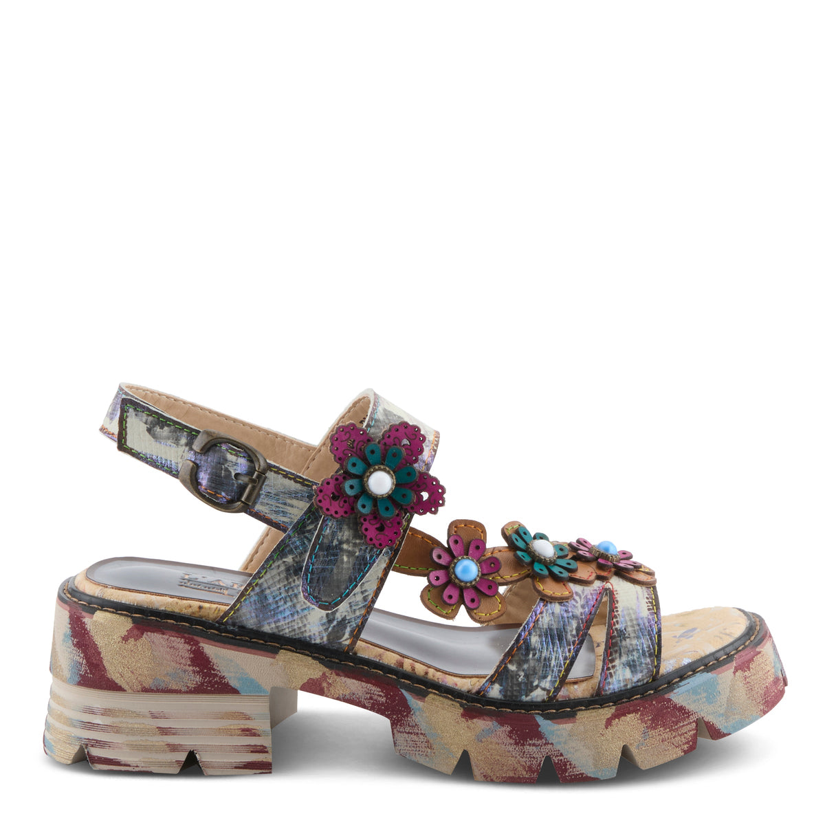 L'ARTISTE MACHA SANDALS – Sole and Construction Detail