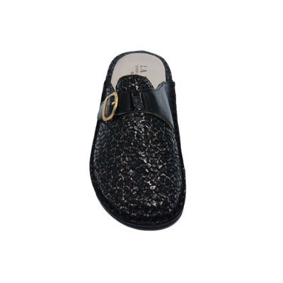 Marge Adjustable Leather Mule