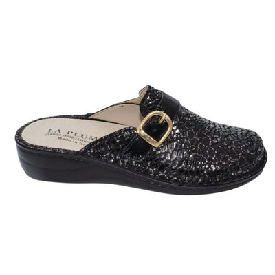 Marge Adjustable Leather Mule
