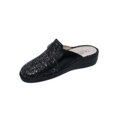 Marge Adjustable Leather Mule