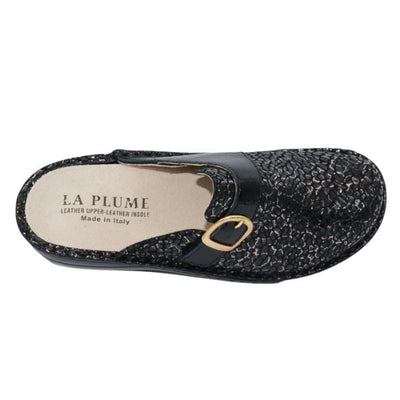 Marge Adjustable Leather Mule