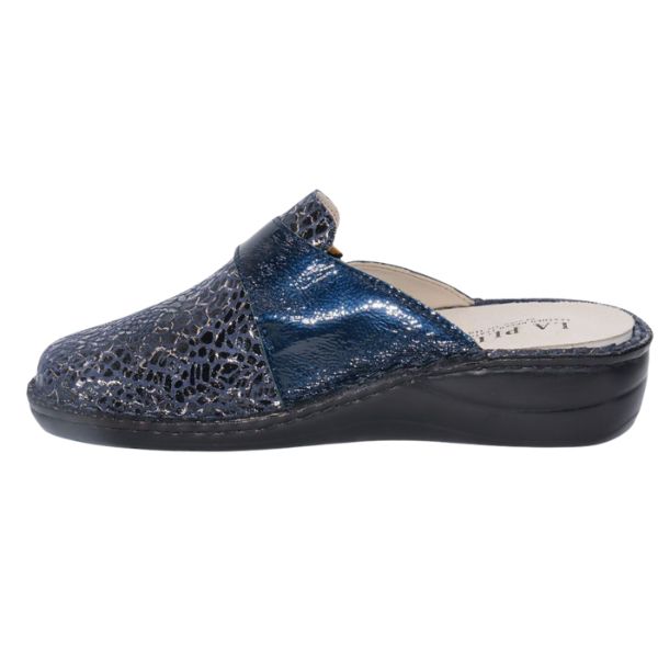 Marge Adjustable Leather Mule