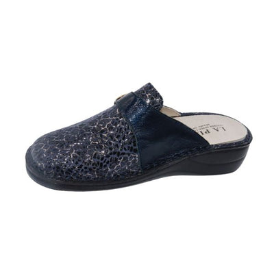 Marge Adjustable Leather Mule