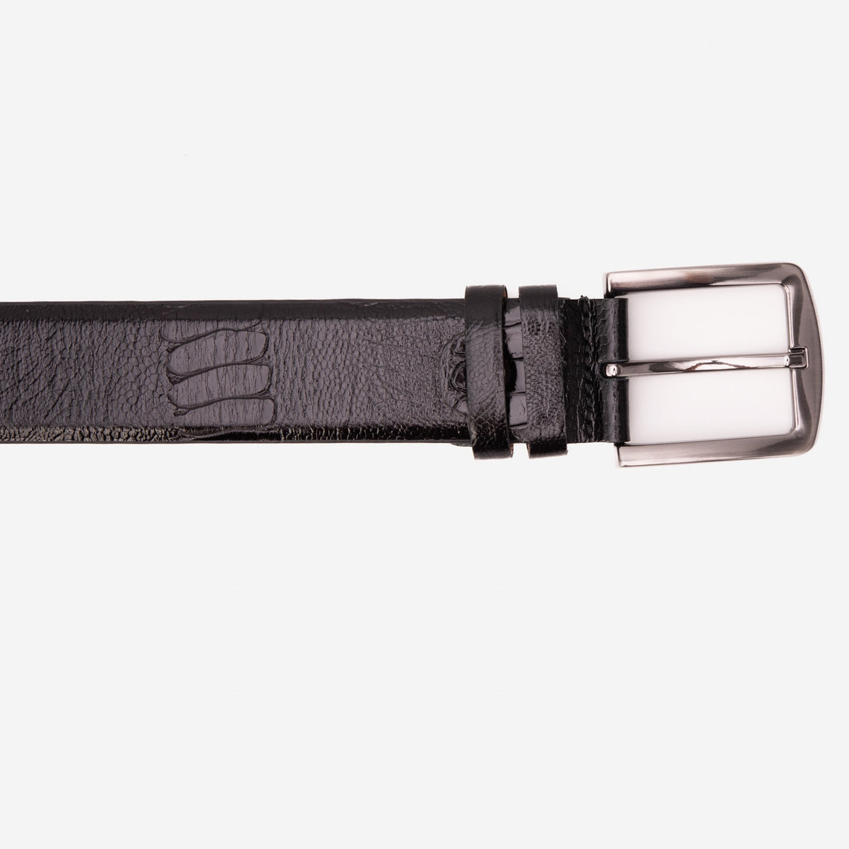 Vinci Leather The Bangkok Black  Calfskin Belt – product view 4