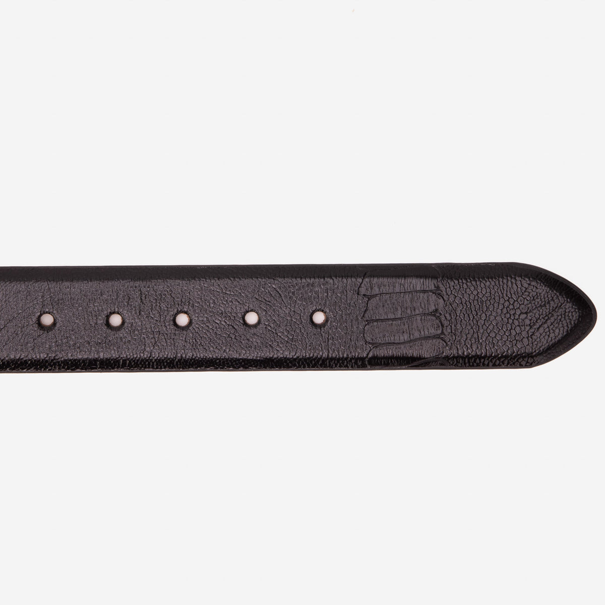 Vinci Leather The Bangkok Black  Calfskin Belt – product view 5