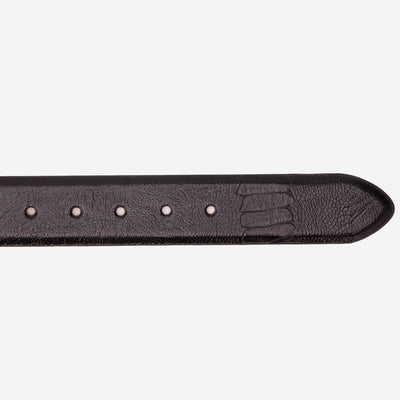 The Bangkok Black  Calfskin Belt