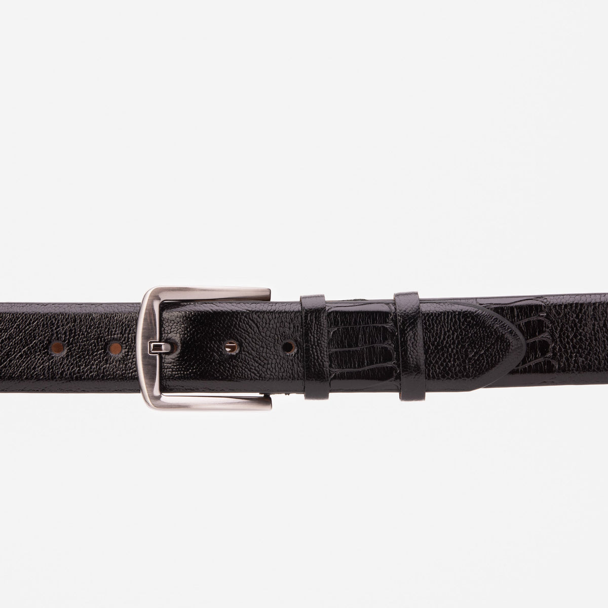 Vinci Leather The Bangkok Black  Calfskin Belt – product view 2