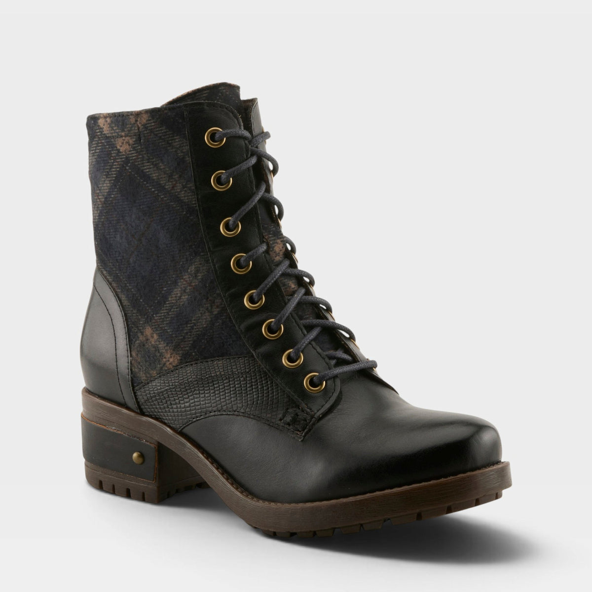 L'Artiste Marty-Plaid Women's Boots — product view 1