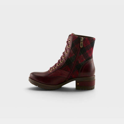 L'Artiste Marty-Plaid Women's Boots — product view 7